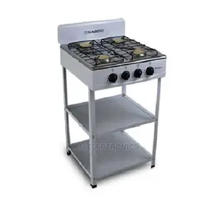 Nasco NASGS-K4BSS-S 4burner Gas Stove With Stand