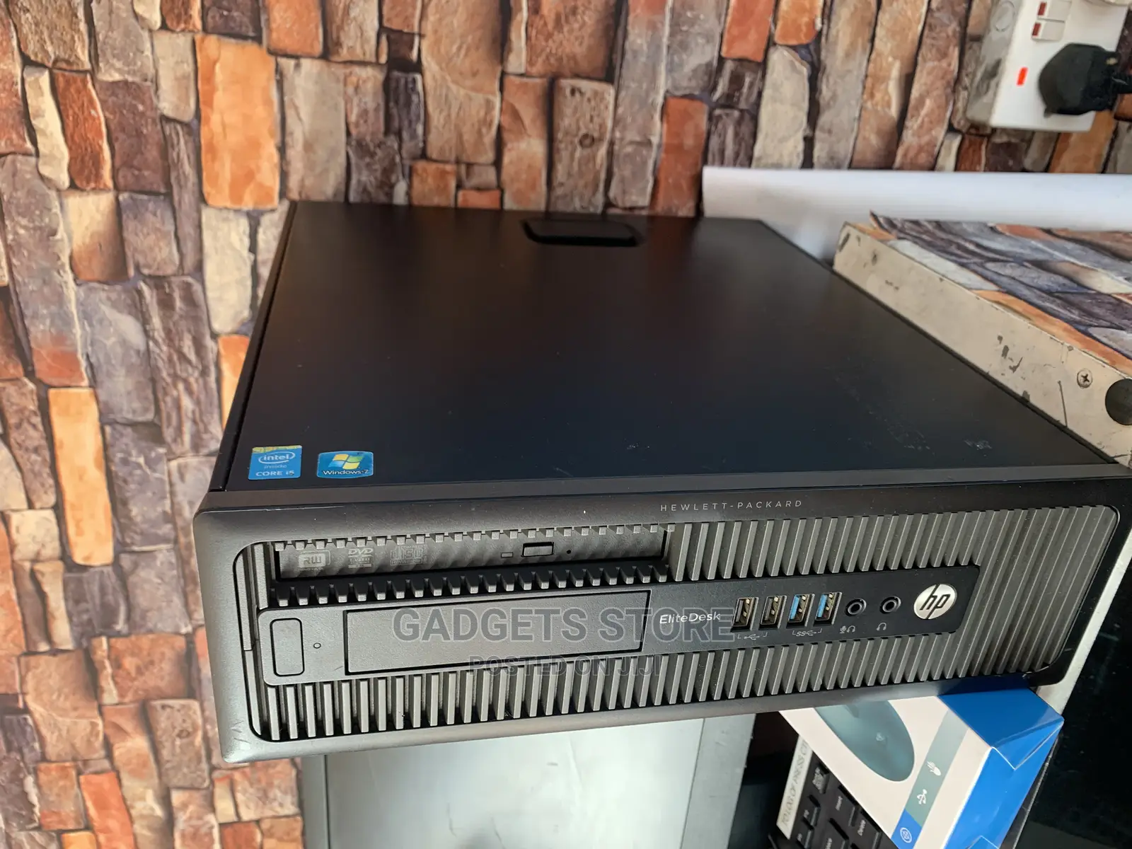 Desktop Computer HP EliteDesk 800 8GB Intel Core I5 HDD 500GB