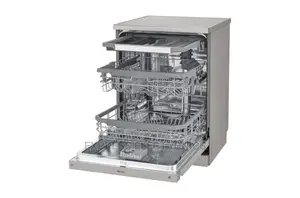 LG Quadwash DFB425FP Steam Dishwasher – Platinum Silver