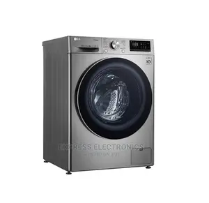 Lg F4v5ryp2t Front Load Washing Machine, 10.5kg - Silver