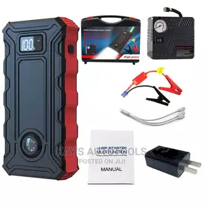 Multifunction Heavy Duty Car Jump Starter With Tire Inflator