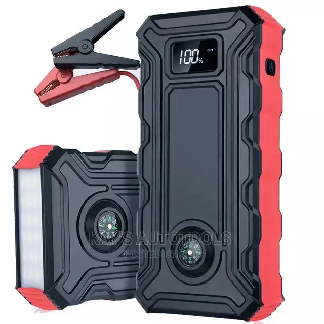 Multifunction Heavy Duty Car Jump Starter With Tire Inflator