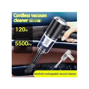 Portable Cordless Vacuum Cleaner USB Rechargeable 120W Car H