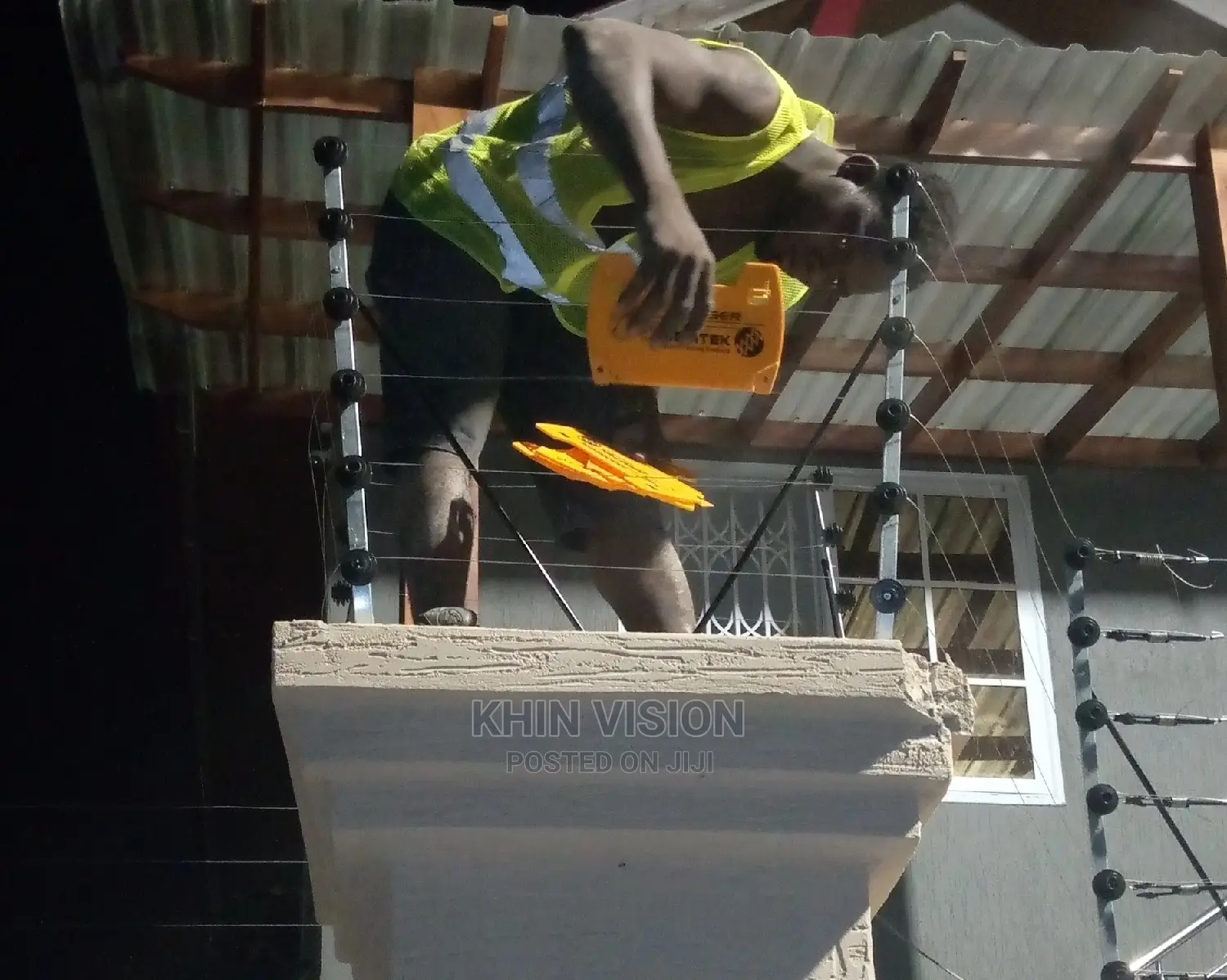 Electric Fence Installations. Work Commerce Before Payment