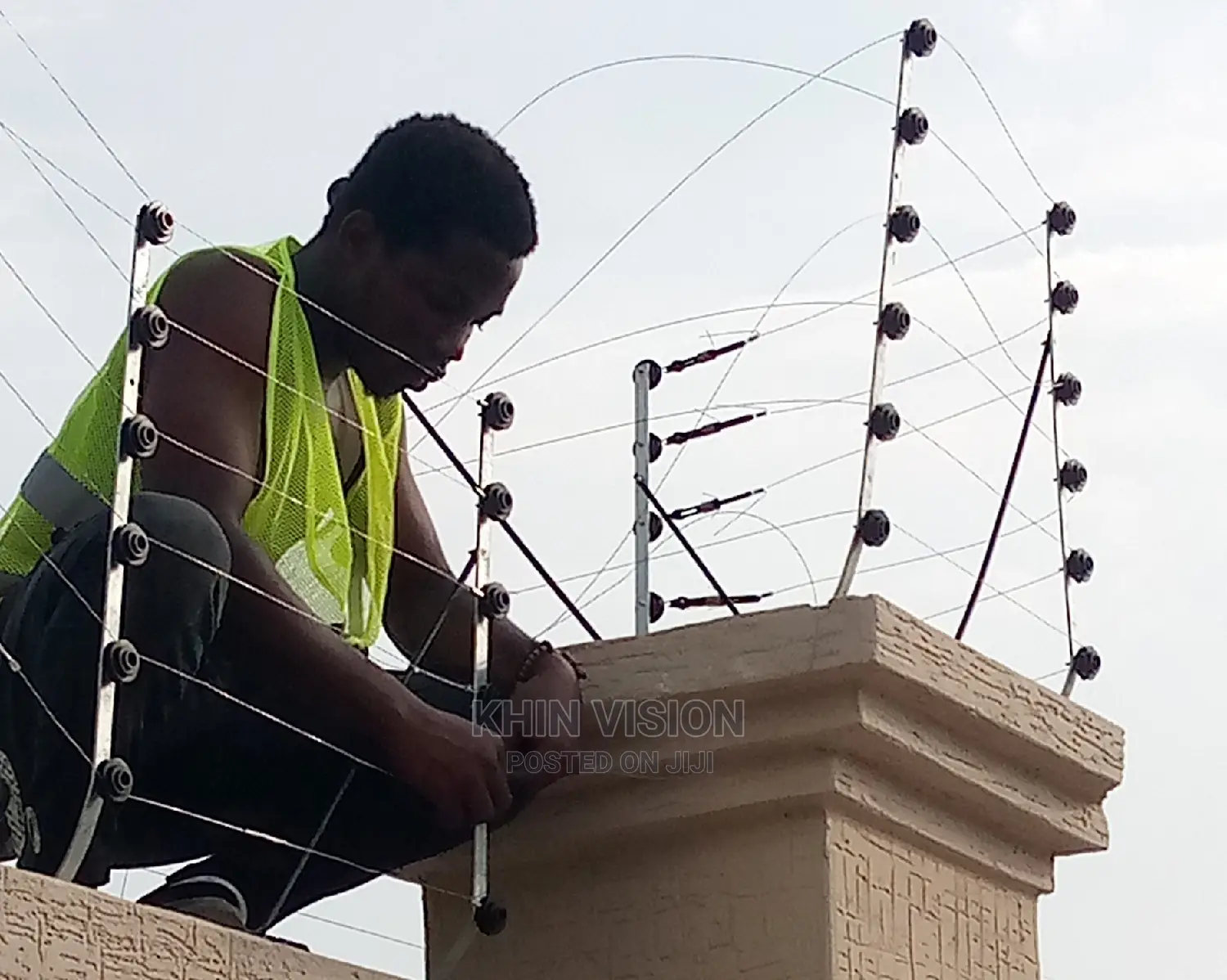 Electric Fence Installations. Work Commerce Before Payment