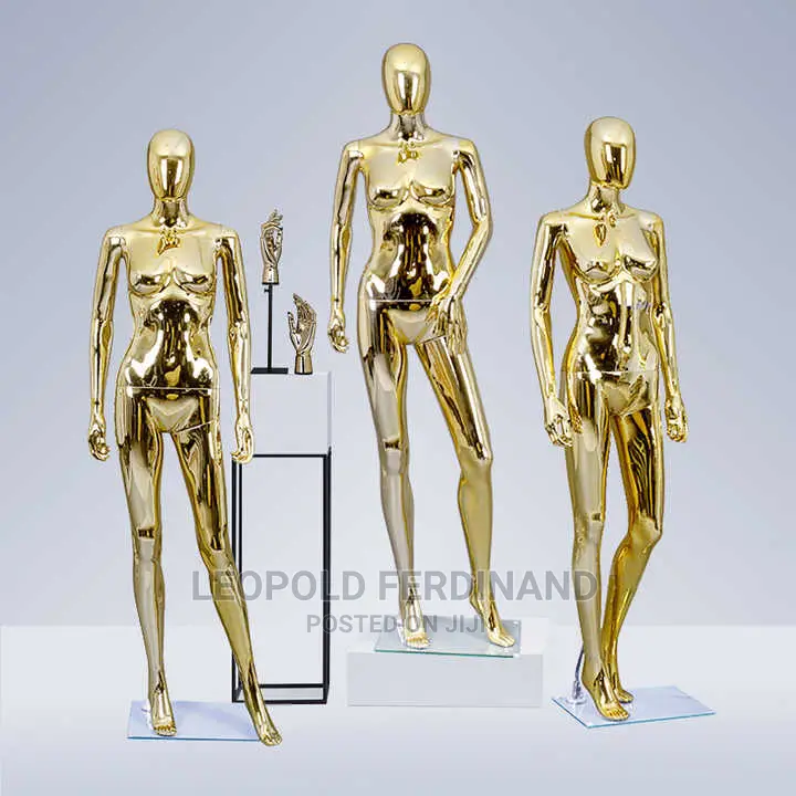 Gold Female Mannequins