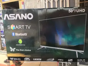 Slim Quality 50”Smart UHD Android+Bluetooth+Free DSTV