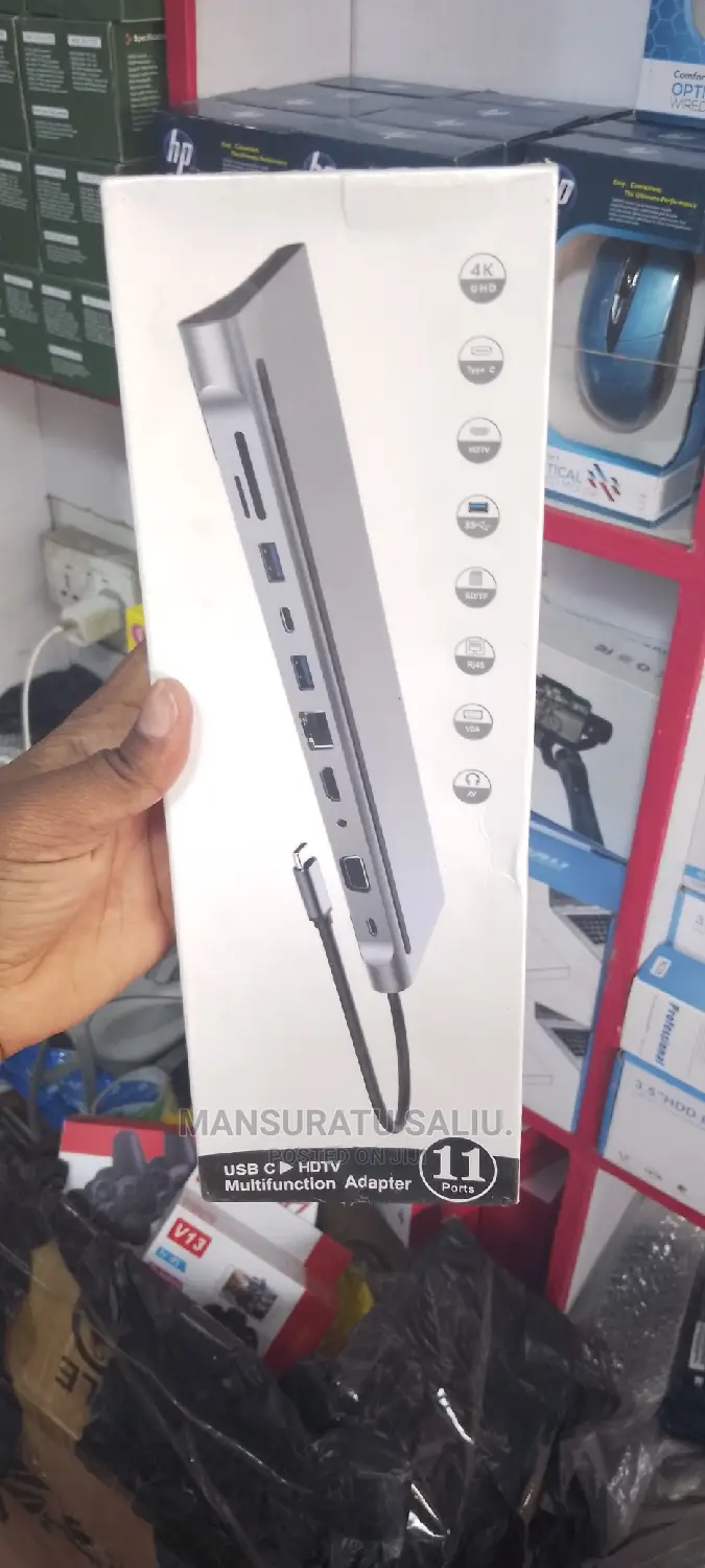 Usb Tab C 11in 1 Type C Adapter