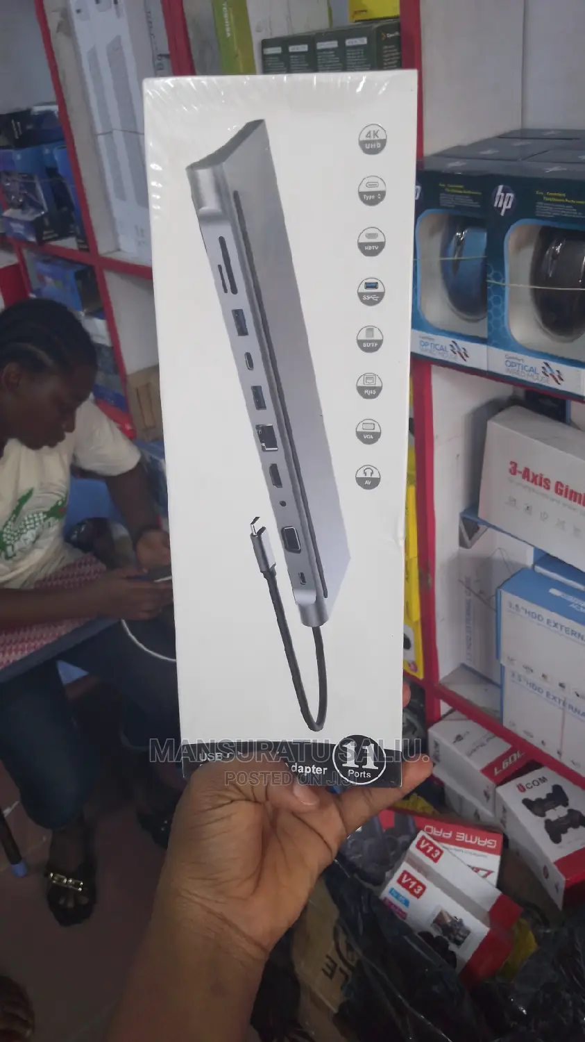 Usb Tab C 11in 1 Type C Adapter