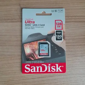 128gb Sandisk Ultra SD Card for Cameras