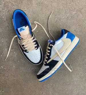 Air Jordan 1 Low Travis Scott Fragment Military Blue