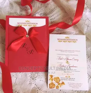 Customized Wedding Invitation