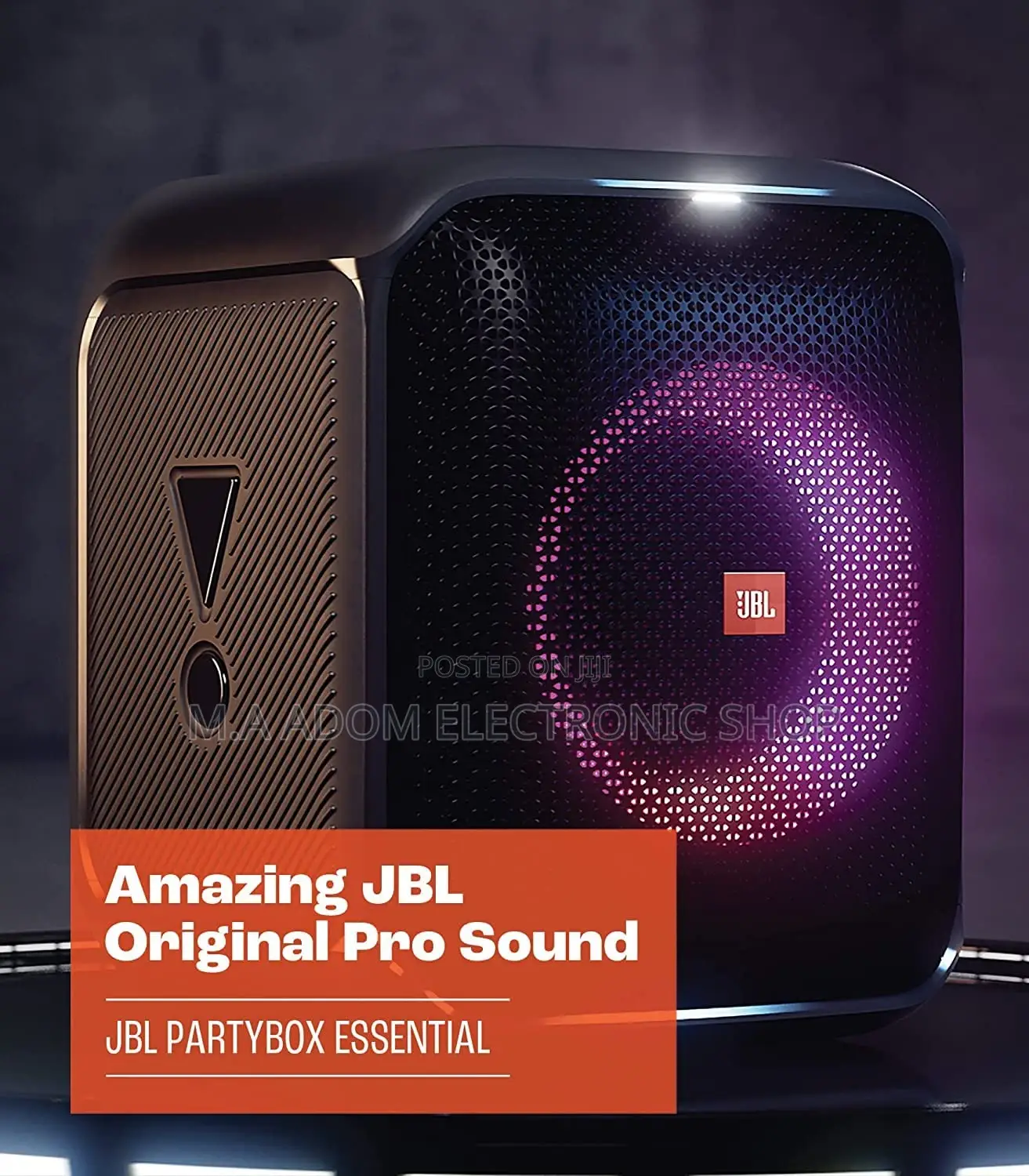JBL Partybox Encore Essential: 100W Sound, Built-In Dynamic