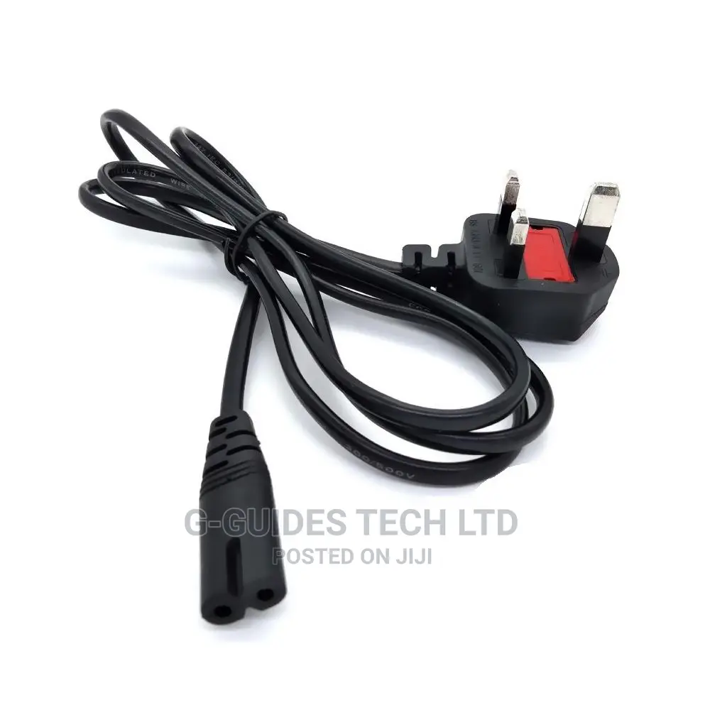 2-Pin Universal Power Cord With Fuse