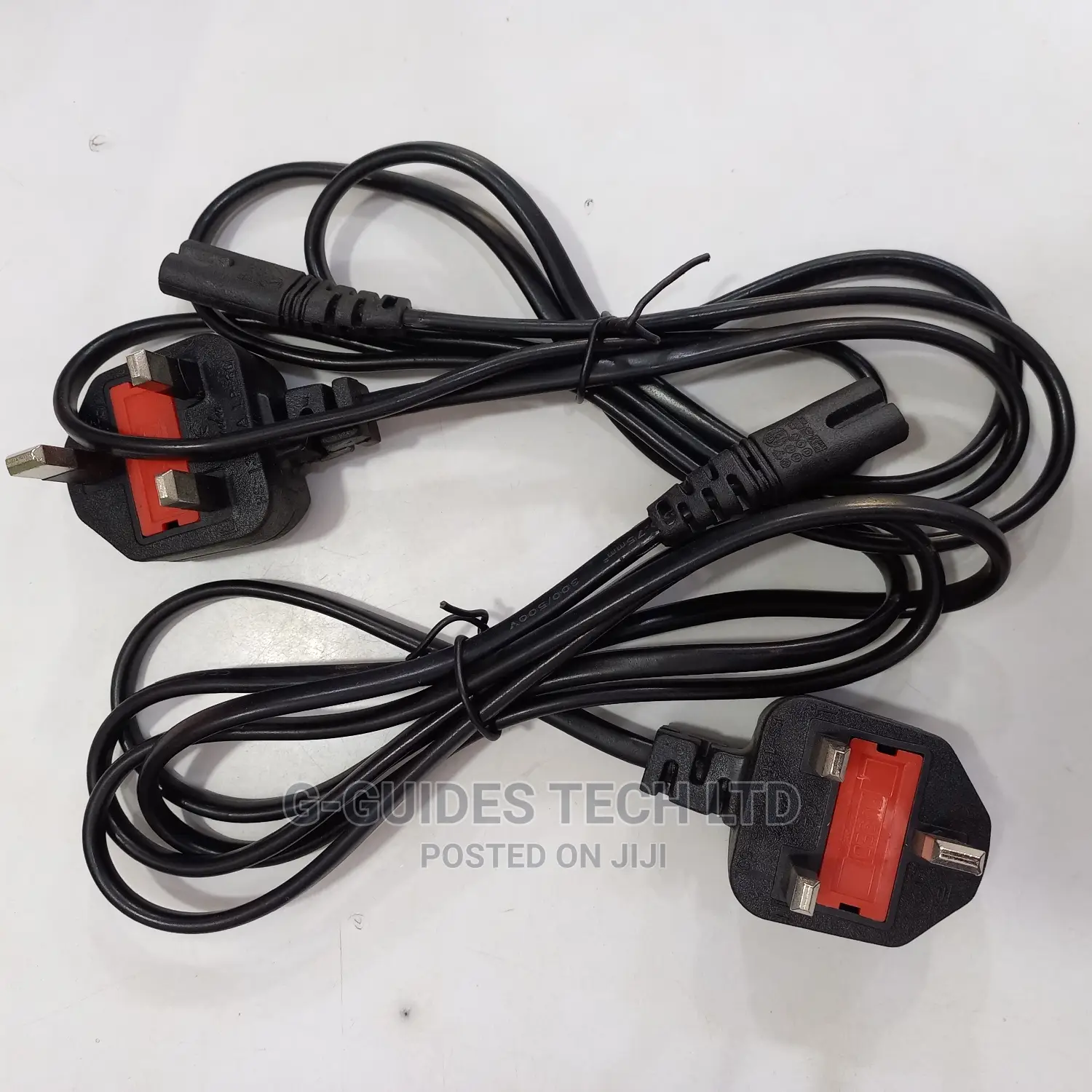 2-Pin Universal Power Cord With Fuse