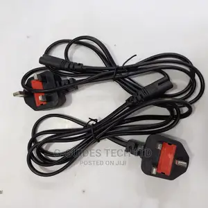 2-Pin Universal Power Cord With Fuse