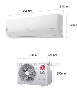 Unique R410gas 2.0hp Split LG S4-18tzcaa AC+Wallmount