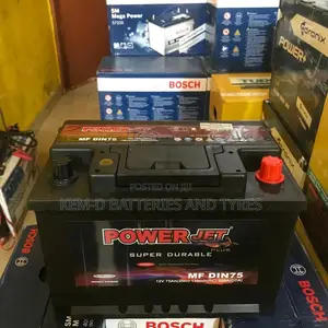 75ah Powerjet - DIN75 - 15 Plates - Free Delivery