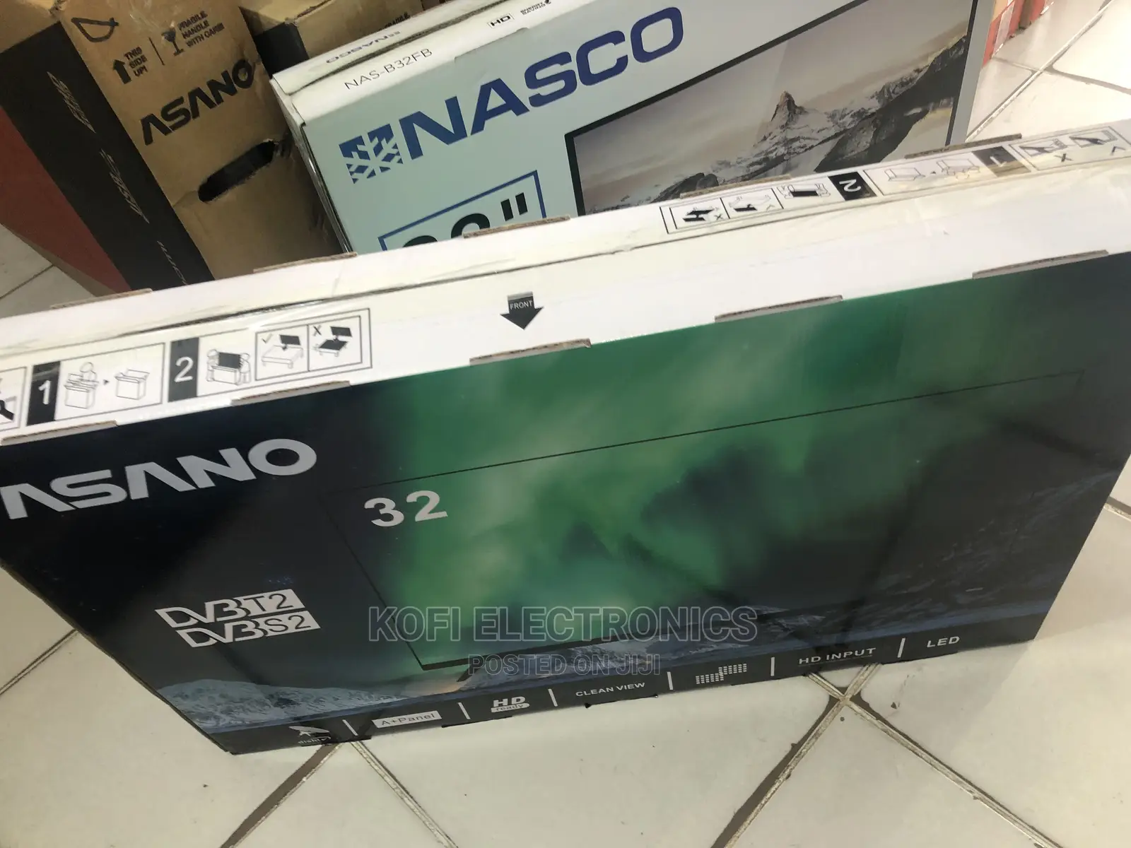 Asano Satellite 32inches TV With Adustable Contrast