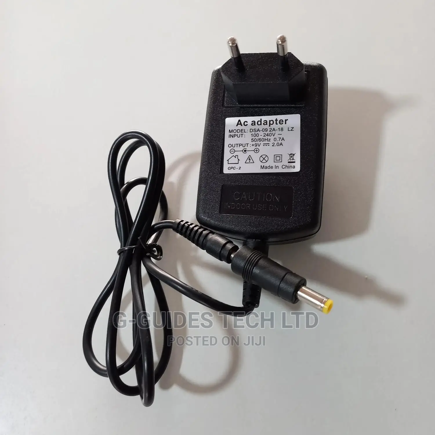9V 2A Ac/Dc Adapter