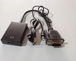 VGA To HDMI Converter Cable With Audio Support 1080P