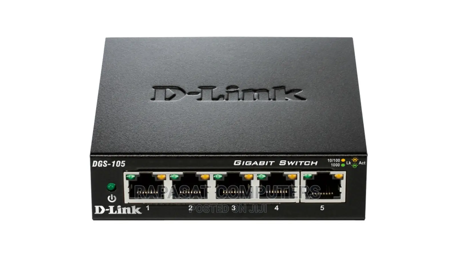 D-Link 5-Port Gigabit Unmanaged Desktop Switch DGS-105