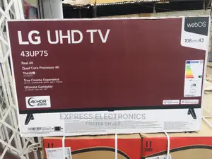 Affordable Quality 43” UHD LG Smart+Wallmount/Tv Guard