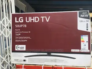 True Experience Cinema LG 50”UHD Smart 50UP7800+Tv Guard