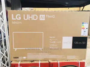 True Cinema Experience LG 50”UHD Smart 50UQ75003+Tv Guard