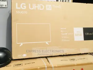 Walk in for LG 55”Smart UQ7000 UHD Sat HDR TV+Wallmount
