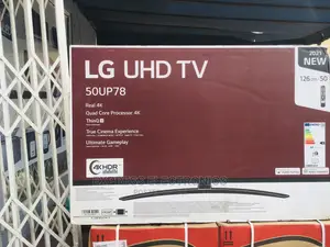 Frameless Slim Design Lg 50”UHD 50UP7800+Tv Guard