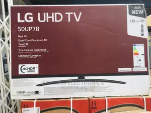 Experience Good Quality LG 50”UP7800 Uhd4k+Wireless Keyboard