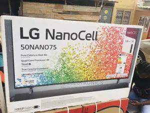 Experience Good Quality LG UHD Smart 50”Nanocell+Mount