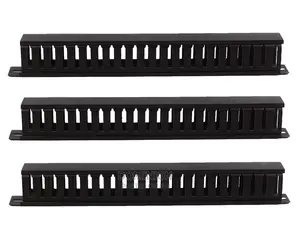 D Link 19'' 1U Metal Cable Manager With Cover