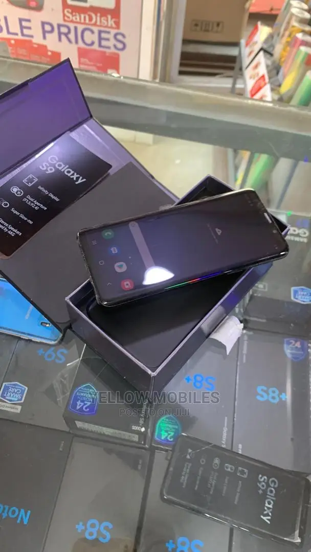 New Samsung Galaxy S9 64 GB Black