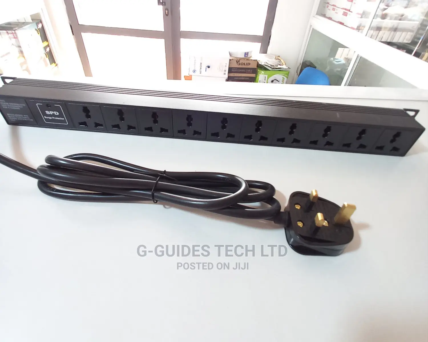 10 Way Pdu Extension Board With Surge Protector, 10-Way PDU