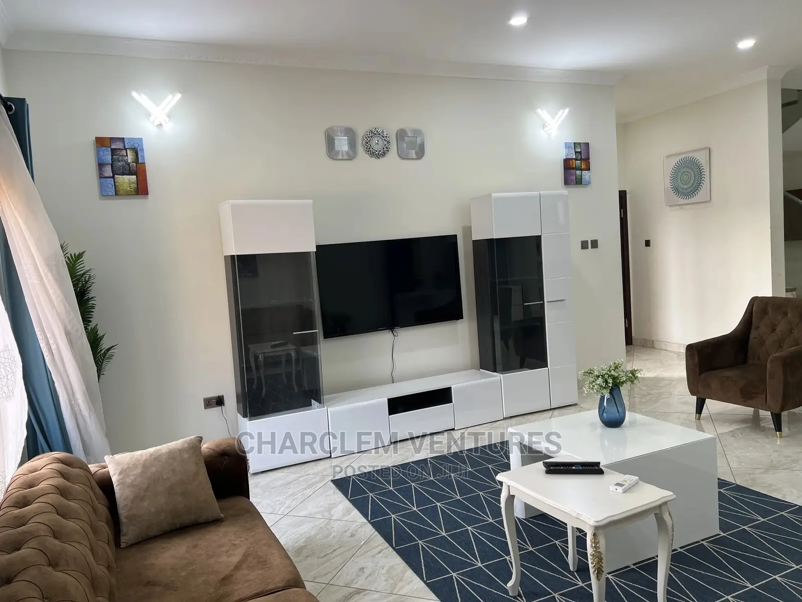 Furnished 5bdrm House in Charclem Ventures, East Legon for Rent