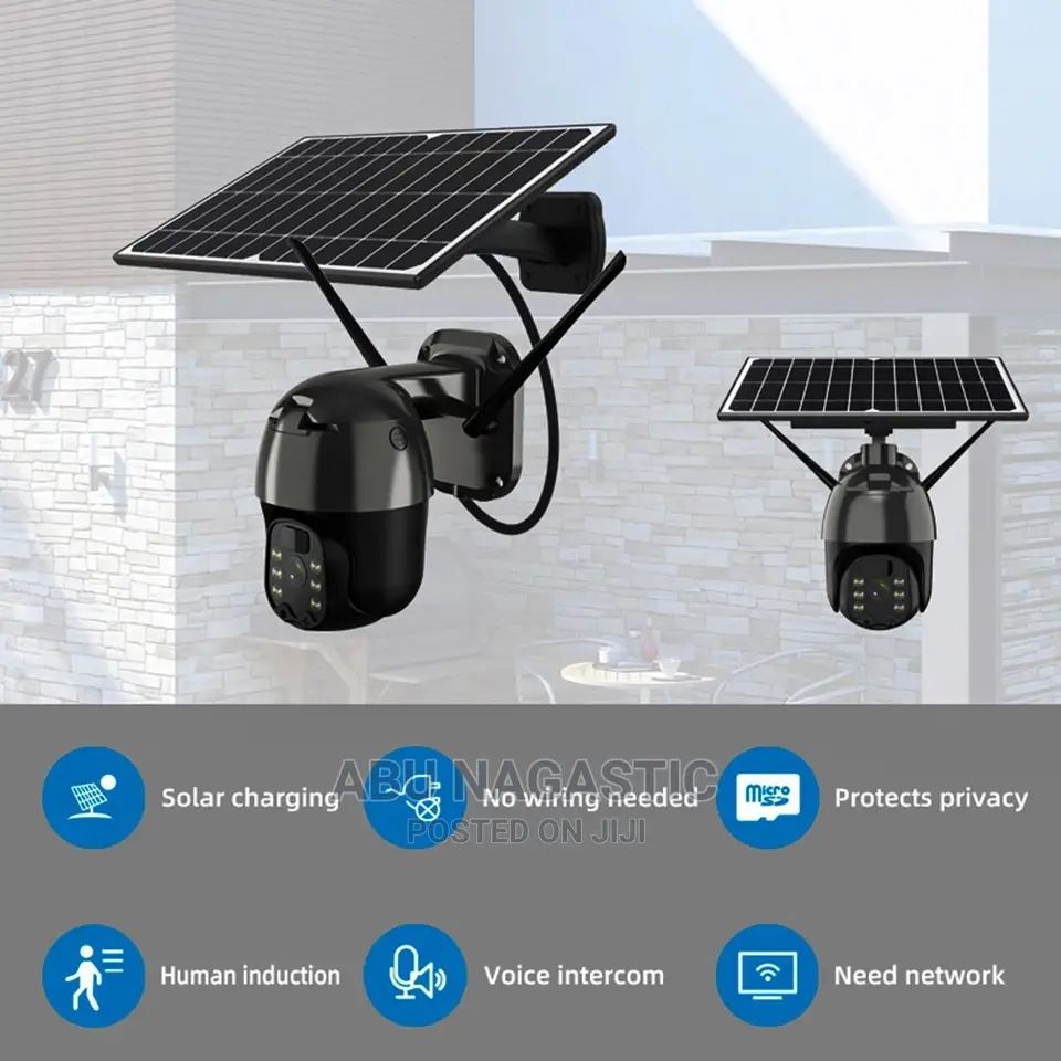 4G Solar PTZ Surveillance Camera