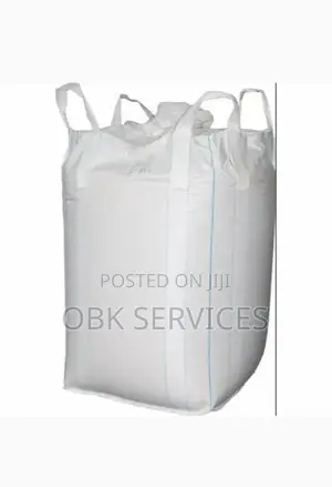 Plain Polypropylene 4 Panel Cross Corner FIBC Bag