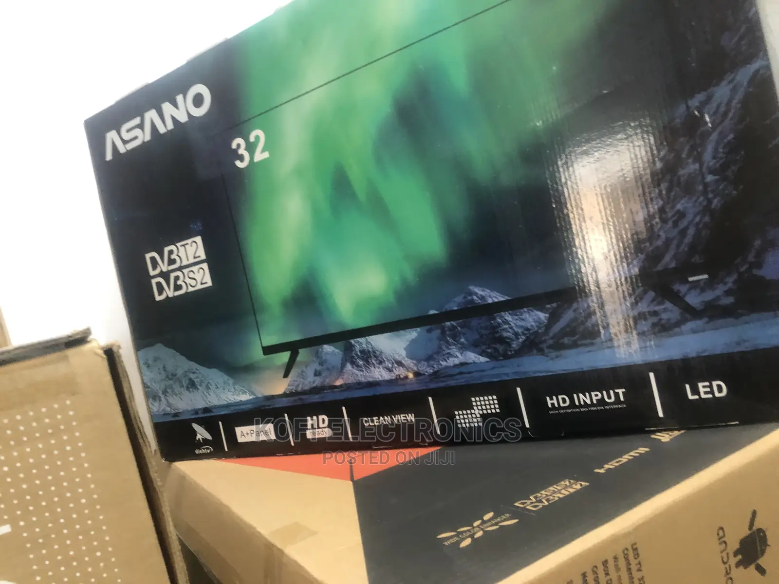Slim Edge Asano Satellite Digital 32inches Tv