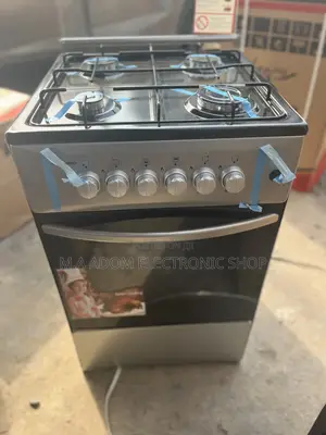 Turkey Made Volcano Silver Colour 4 Burner Gas Cooker