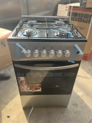Silver Colour Volcano Gas Cooker With Oven