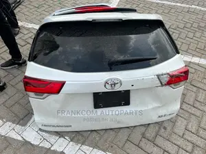 Toyota Highlander 2017 Boot Complete