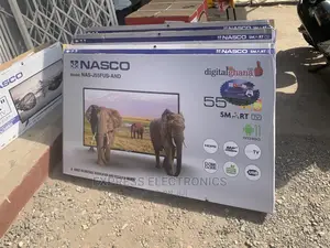 Enjoy Netflix Nasco 55"Uhd Smart Satellite Nas-J55fus-And