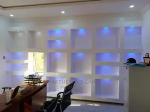 Pop Ceilings, Paintings Wall Skimming, TV Stand Decor