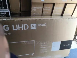 Sleek and Stylish New LG UHD Smart 50”UQ7500 Tv +Dstv