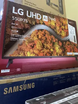 Sleek and Slim Design LG 55”UP75003 UHD Smart Brand New