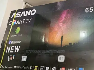 Dstv+Slim and Sleek Design Asano 65” UHD Smart Bluetooth Tv