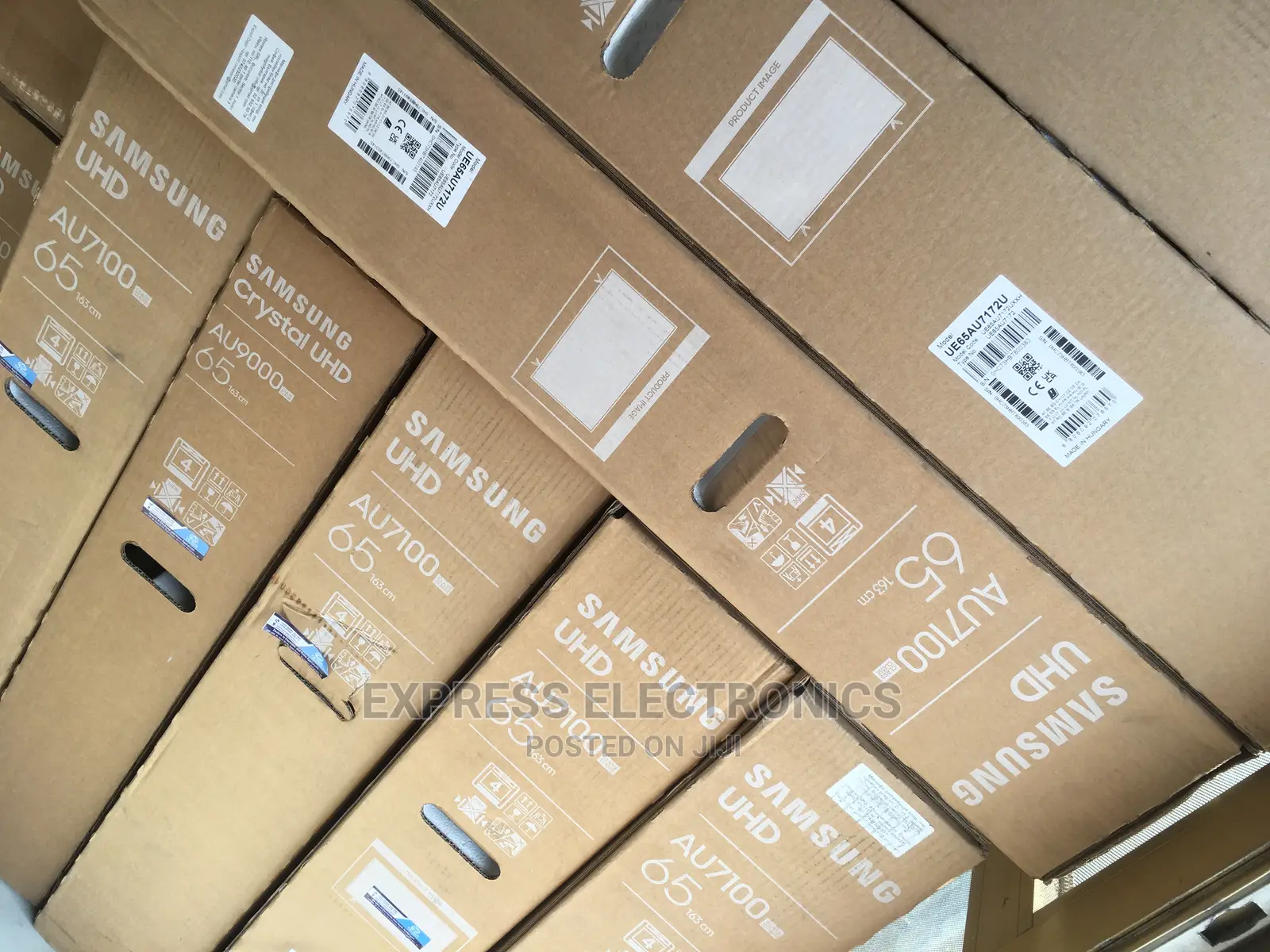 Real Smart Android 65”AU7172 UHD Newly in Box Tv