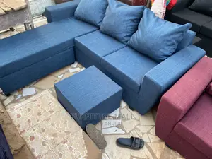 Elegant Blue Black Sofa . Free Delivery
